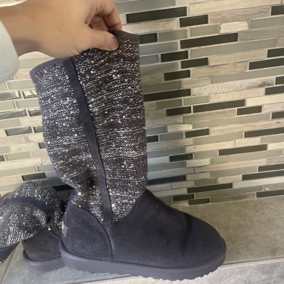 NEW (Sparkly UGG boots) HOT SALE - Picture 6 of 7